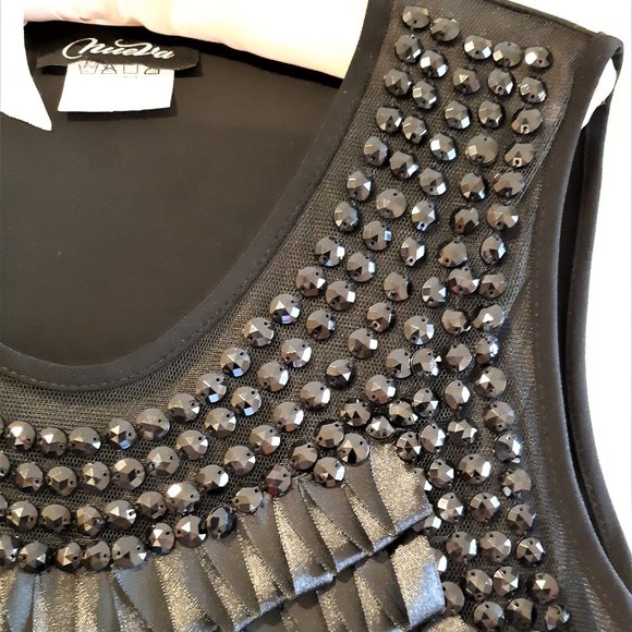 NEW Beautiful black dress by Nueva - Picture 7 of 14